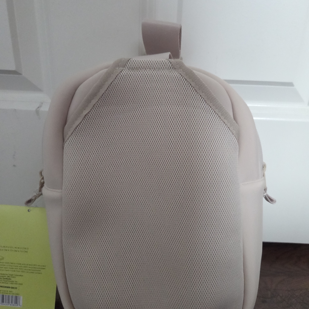 NWT Stylish Cream Backpack